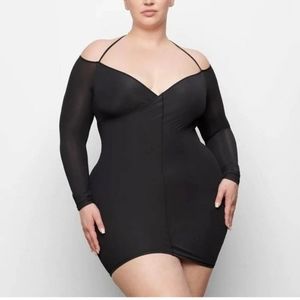 SKIMS Jelly Sheer Criss Cross Dress